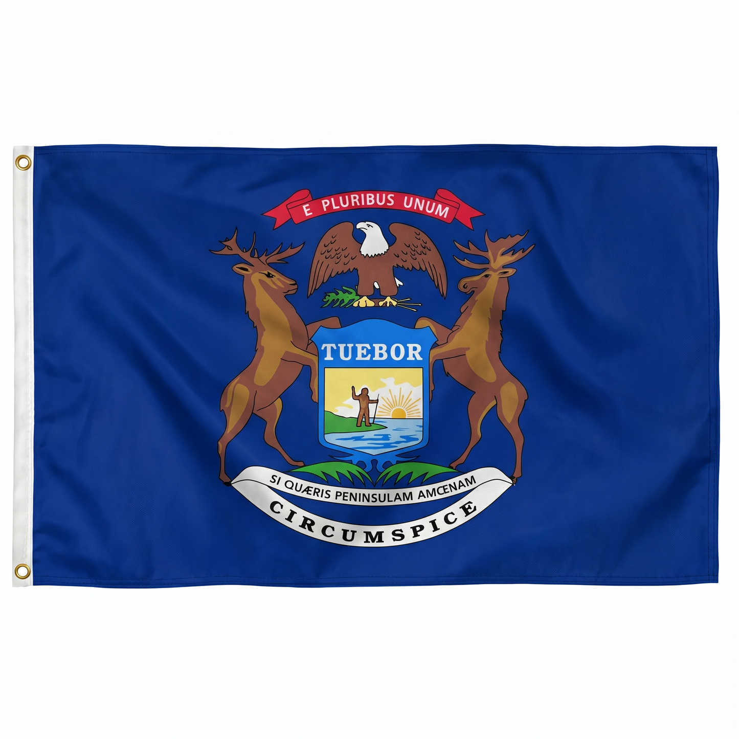 Michigan State Flag - 3x5 ft