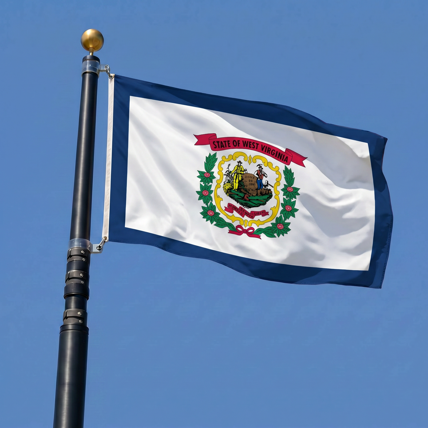West Virginia State Flag - 3x5 ft