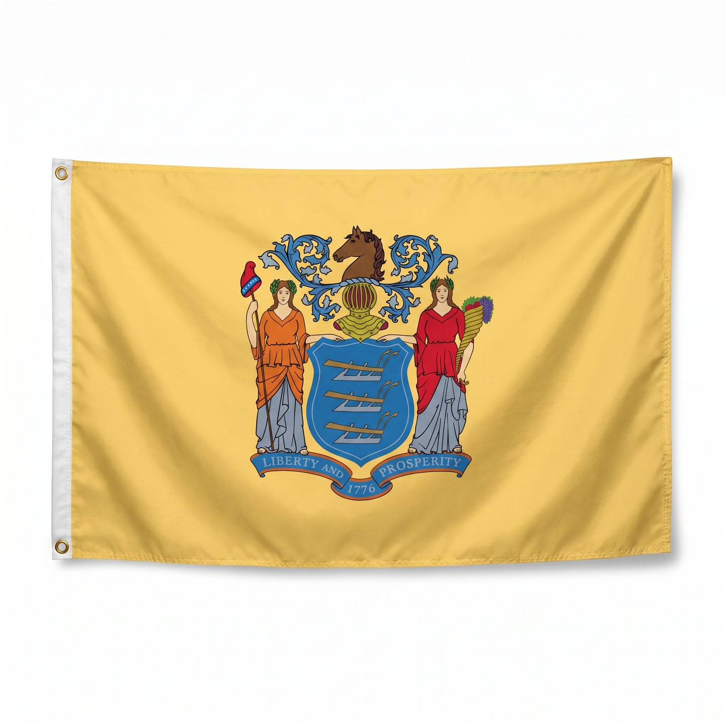 New Jersey State Flag - 3x5 ft