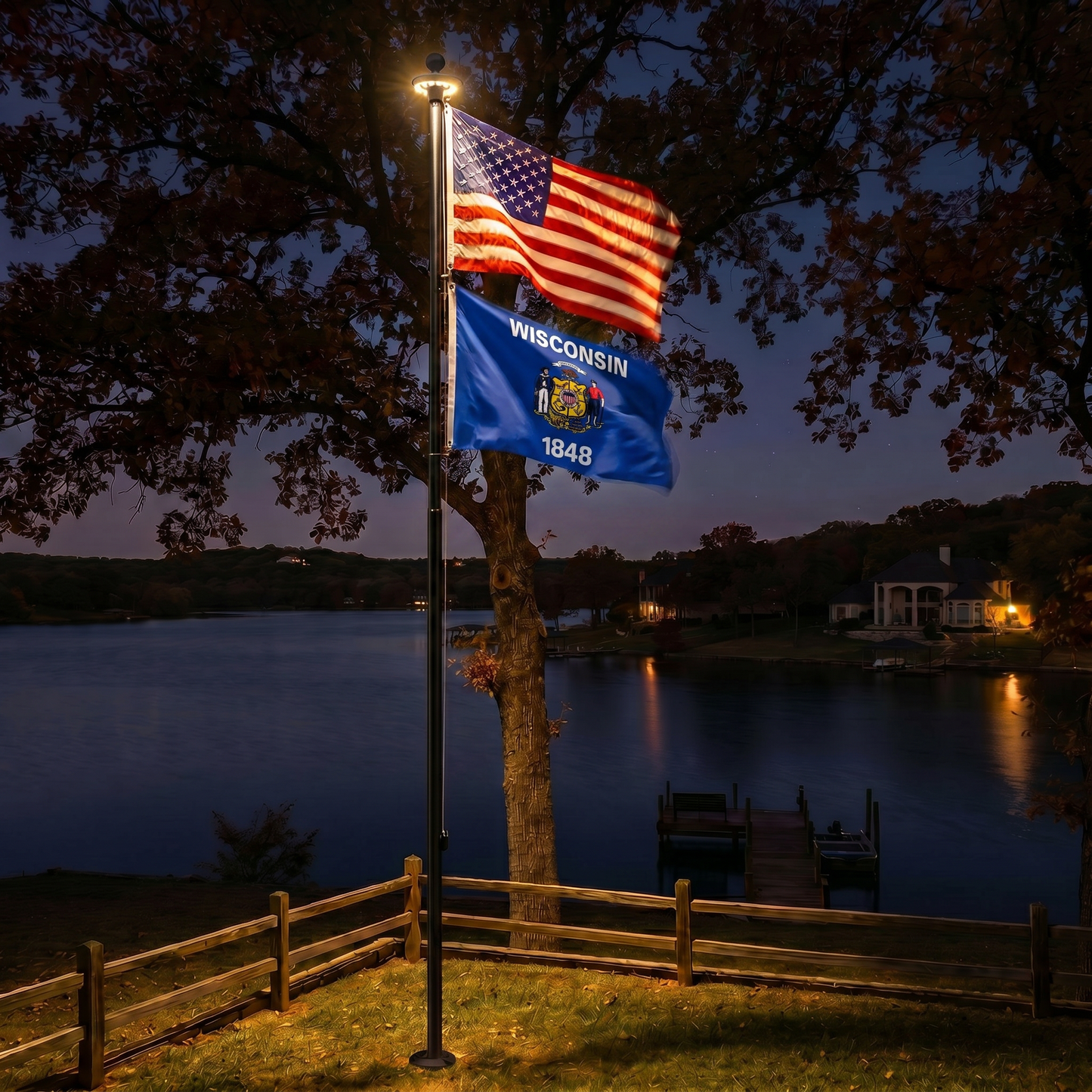 Wisconsin State Flag - 3x5 ft