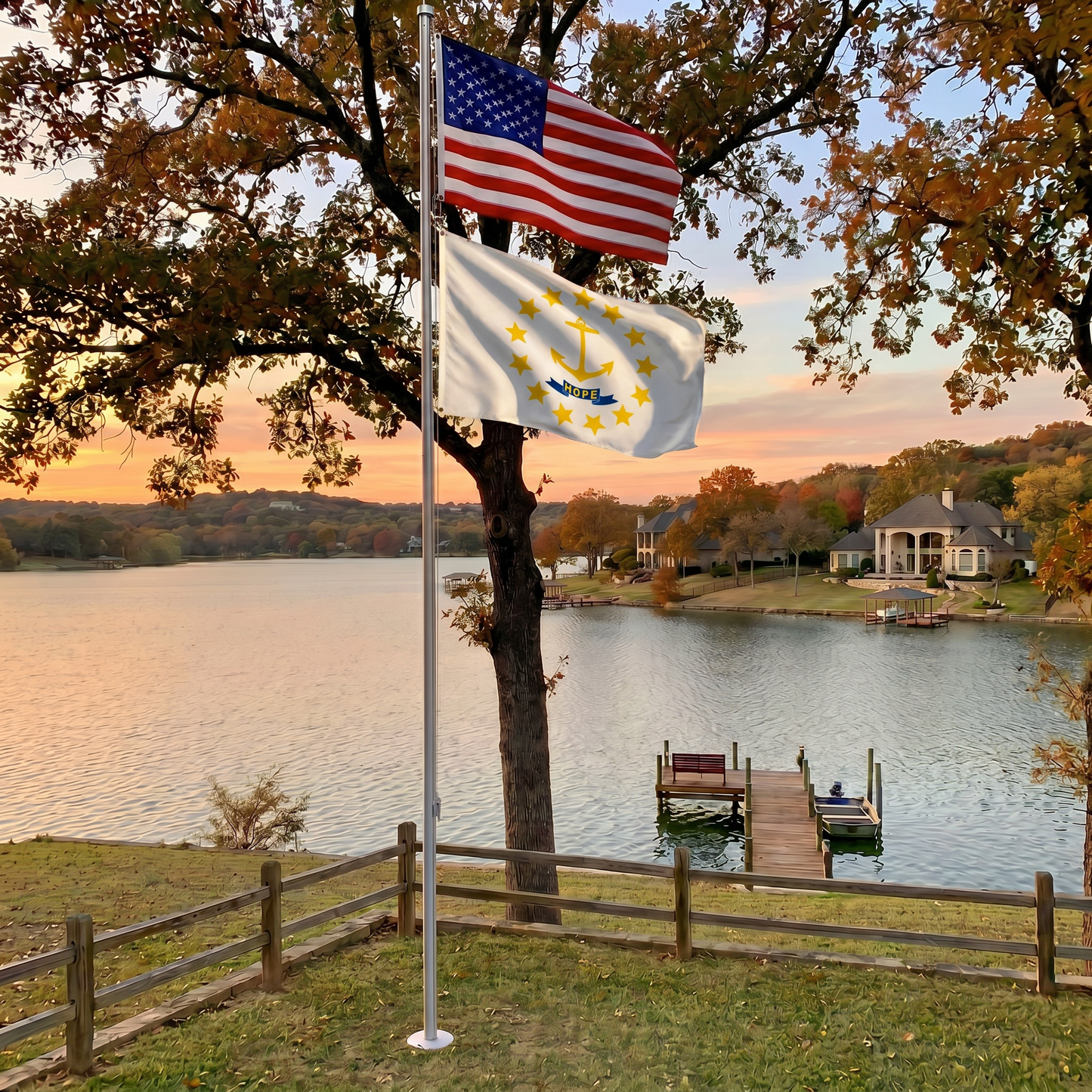 Rhode Island State Flag - 3x5 ft