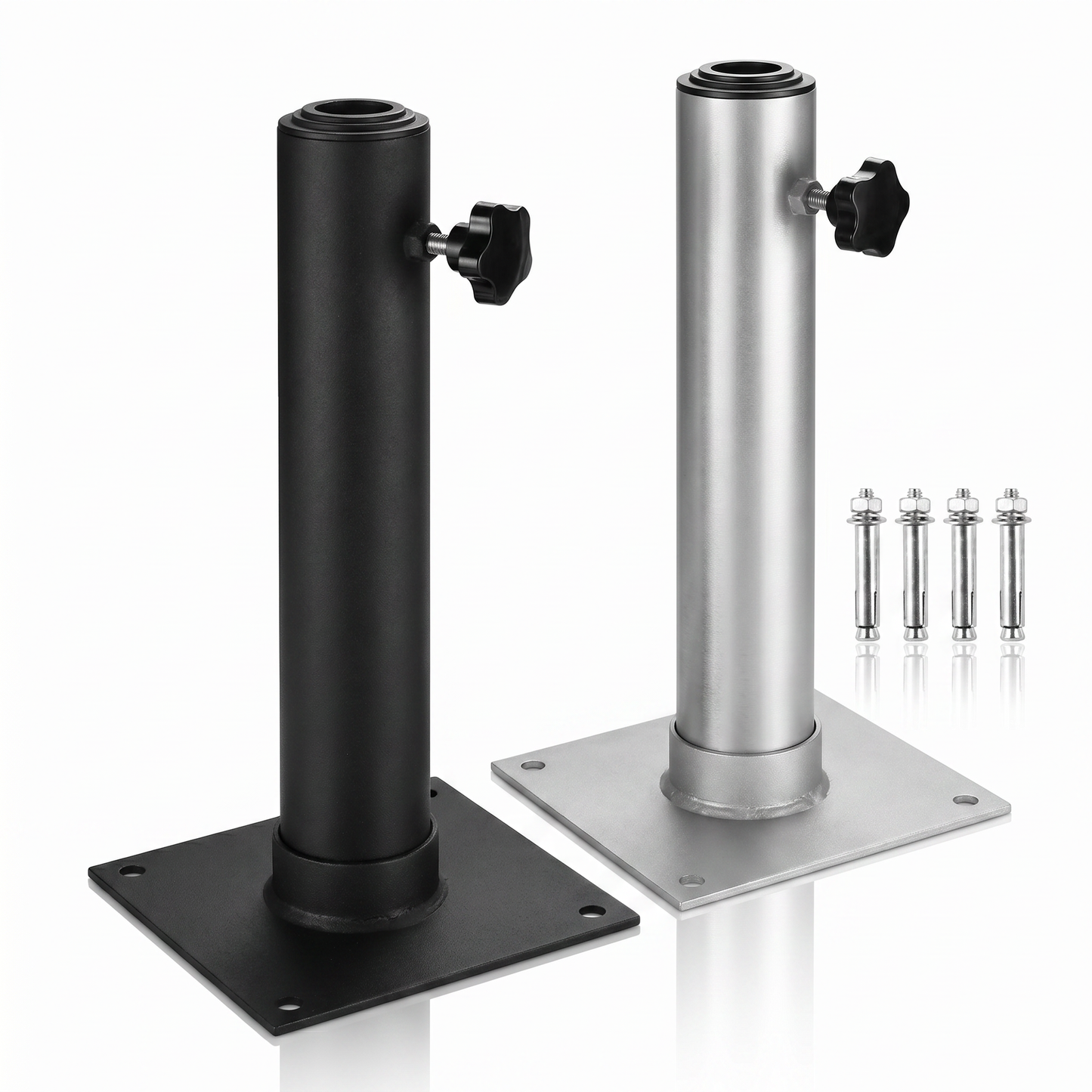 Heavy-Duty Deck Mount Flagpole Base