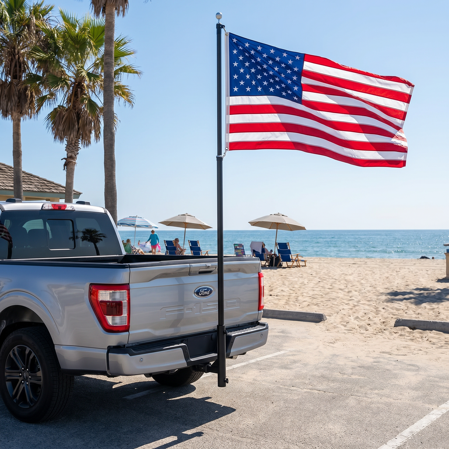Trailer Hitch Mount for Flagpole