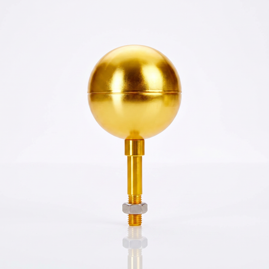 Gold Ball Flagpole Finial
