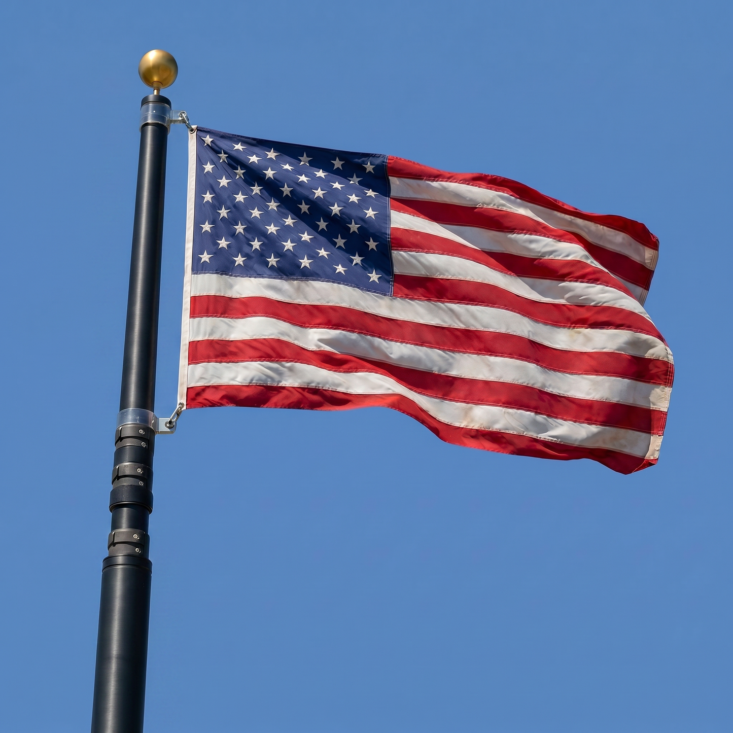 Gold Ball Flagpole Finial